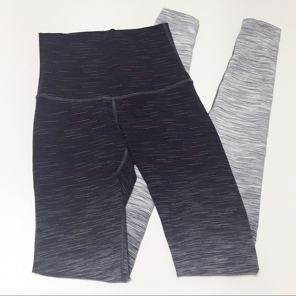 Lululemon Wunder Under Ombré High Rise leggings